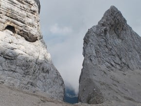Image of South East Route, Jalovec (2 645 m / 8 678 ft)