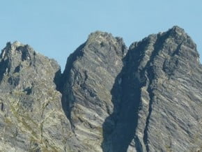 Image of Traverse de la pointe de la Vuzelle (from Refuge du Grand Bec), Pointe de la Vuzelle (2 573 m / 8 442 ft)