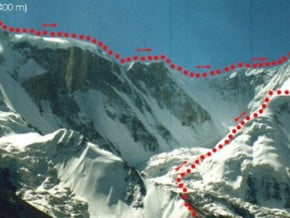 Image of Travers, Marble Wall Peak (6 435 m / 21 112 ft)