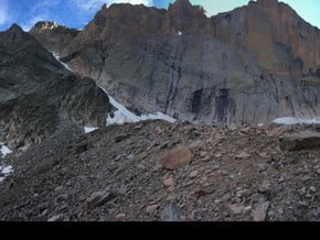 Image of North Face, Longs Peak (4 329 m / 14 203 ft)