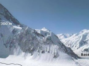 Image of via Japanese Couloir, Gasherbrum I (8 080 m / 26 509 ft)