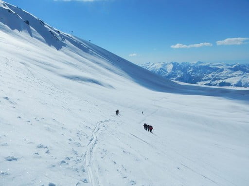 1 Day Backcountry Ski tour. Jvari Pass- Mt. Dedaena Plateau
