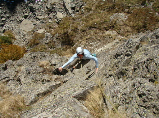 Rock climbing - instructions in Vitosha mountain