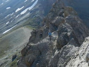 Image of Normal Route, Bortsov za Mir (3 760 m / 12 336 ft)
