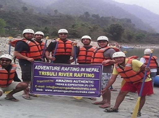 One Day Rafting in Nepal