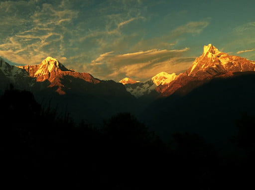 Annapurna base camp trekking in Nepal 
