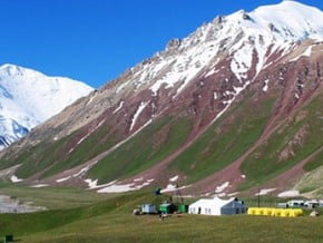 Image of Peak Lenin Base Camp, Pamir Mountains