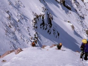Image of Sandy Glacier Headwall, Mount Hood (3 429 m / 11 250 ft)