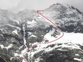 Image of North West ridge, Alps
