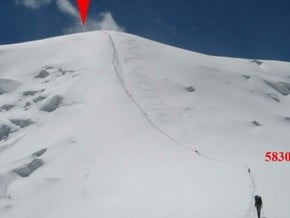 Image of Normal Route, Razdelnaya (6 143 m / 20 154 ft)