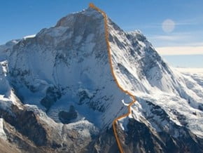 Image of West Ridge, Makalu (8 485 m / 27 838 ft)