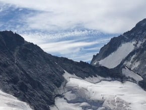Image of Normal route, Pointe de Bricola (3 658 m / 12 001 ft)