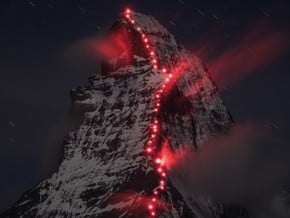 Image of Swiss Normal Route, Matterhorn (4 478 m / 14 692 ft)